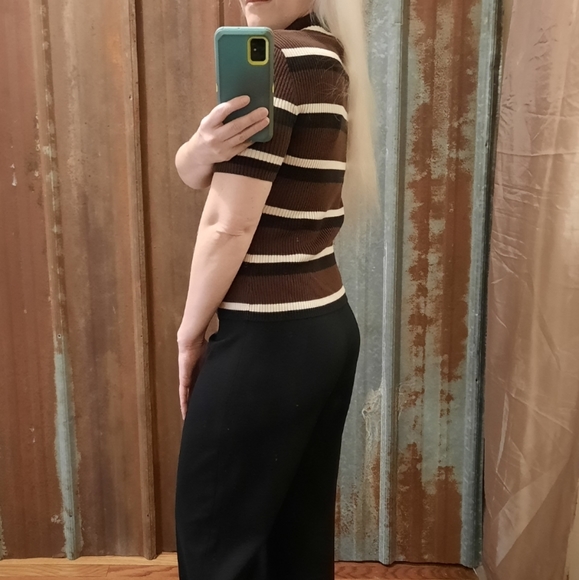 VINTAGE 90'S Unionbay Striped Sweater - Picture 7 of 16